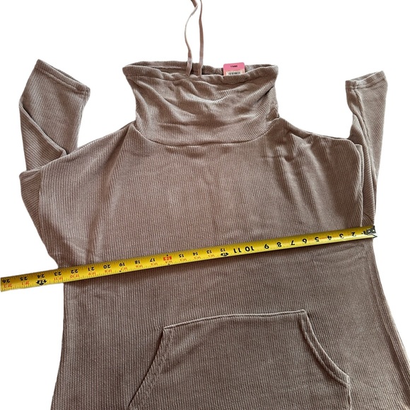 Spring + Mercer Chenille Collared Drawstring Sweater Size Small - Picture 7 of 15